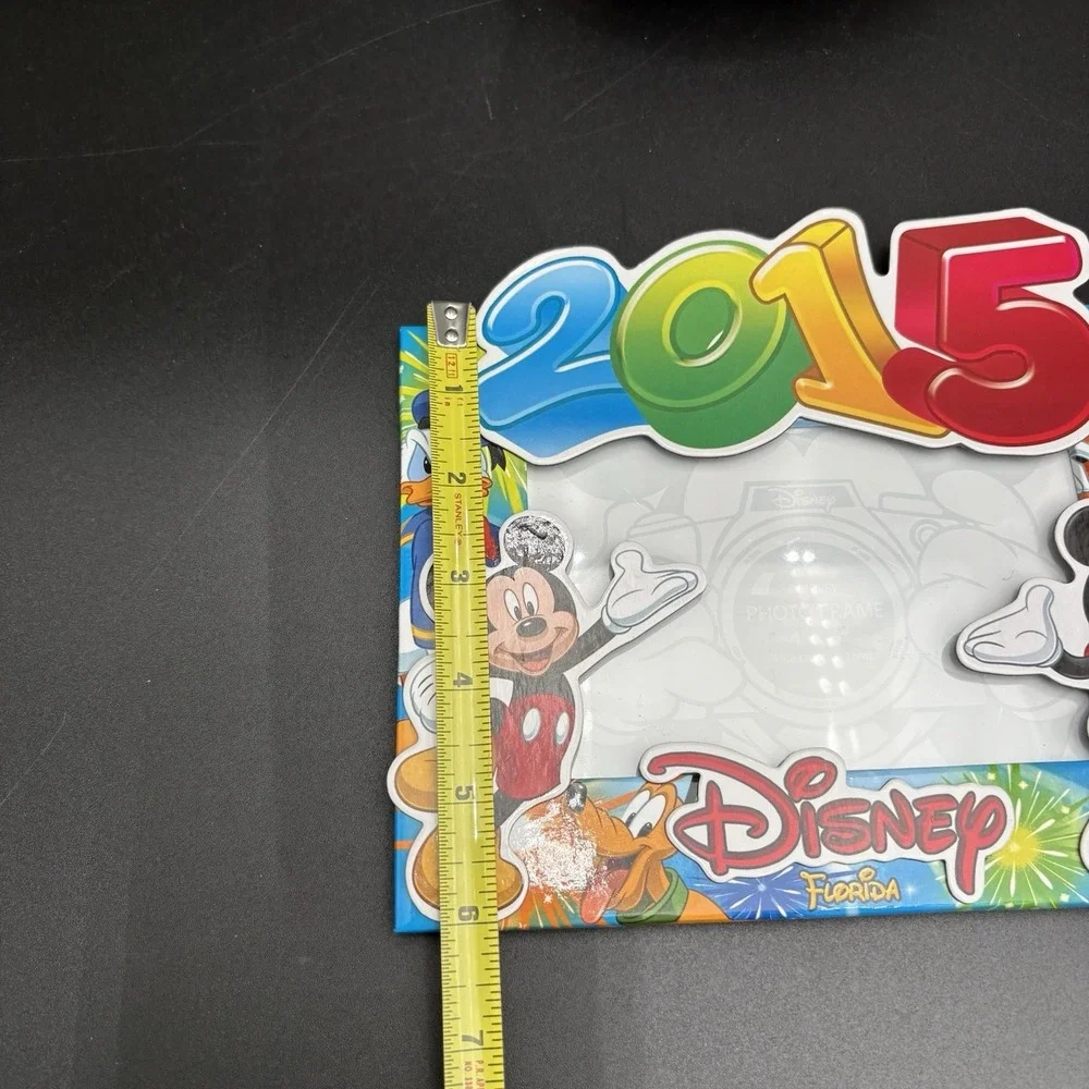 2015 Disney‎ 4x6 Picture Frame Jerry Leigh - Mickey, Goofy, Donald, Minnie